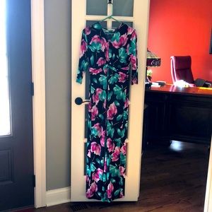 Long 3/4 sleeve dress